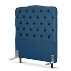 Cabeceira De Cama Box Solteiro 100 Cm Dunas Larhome Azul Mari