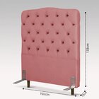 Cabeceira De Cama Box Solteiro 100 Cm Dunas Larhome Goiaba