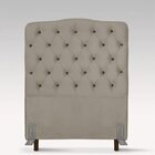 Cabeceira De Cama Box Solteiro 110 Cm Dunas Larhome Suede Vel