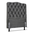 Cabeceira De Cama Box Solteiro 88 Cm Dunas Larhome Suede Velu