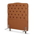 Cabeceira De Cama Box Solteiro 88 Cm Dunas Terracota