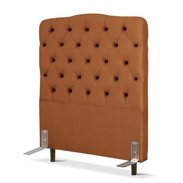 Cabeceira De Cama Box Solteiro 88 Cm Dunas Terracota