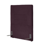 Cabeceira De Cama Box Solteiro 88 Cm Viena Larhome Suede Velu