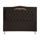 Cabeceira De Cama Box Solteiro 90 Cm  Barcelona Marrom Dimazz