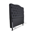 Cabeceira De Cama Box Viúva 128 Cm Dunas Larhome Corino Preto.