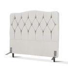 Cabeceira De Cama Box Viúva 128 Cm Varsóvia Curva Larhome Sue