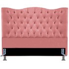 Cabeceira De Cama Casal Box King Size Estofada 1,95m Dunas Na