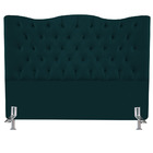 Cabeceira De Cama Casal Box King Size Estofada 1,95m Dunas Na