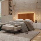 Cabeceira De Cama Casal Com Led - Vns Concept