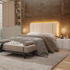 Cabeceira De Cama Casal Com Led - Vns Concept