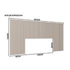 Cabeceira De Cama Casal Ou Queen 240cm Off White Macieira Sho