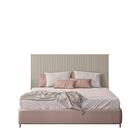 Cabeceira De Cama Casal Ripada 162cm Off White Sálvia Shop Jm
