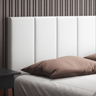 Cabeceira De Cama Casal Yasmim Corino Branco 1,40m