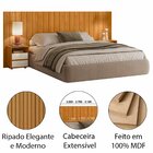 Cabeceira De Cama Extensível Com Mesa De Cabeceira Mdf Fiori