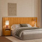 Cabeceira De Cama Extensível Com Mesa De Cabeceira Mdf Fiori