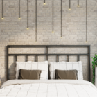 Cabeceira De Cama Ferro Estilo Industrial Direct 220x115 Supe