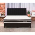 Cabeceira De Cama King 10 Peças 200x60cm Courissimo Azul