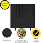 Cabeceira De Cama King Box 195 Cm Karla Carla Corino Preto