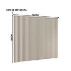 Cabeceira De Cama Queen Ripada 162cm Off White Sândalo Shop Jm