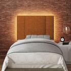 Cabeceira De Cama Solteiro Led - Vns Concept - Moderna 90cm