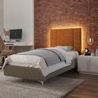 Cabeceira De Cama Solteiro Led - Vns Concept - Moderna 90cm