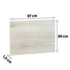 Cabeceira de Cama Solteiro Legno Crema Prime Plus Luciane