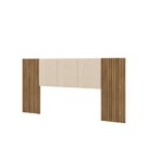 Cabeceira De Casal Dubai Zen Nature Brisa/linho Bege - Vila R