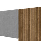 Cabeceira De Casal Dubai Zen Nature Brisa/linho Cinza - Vila