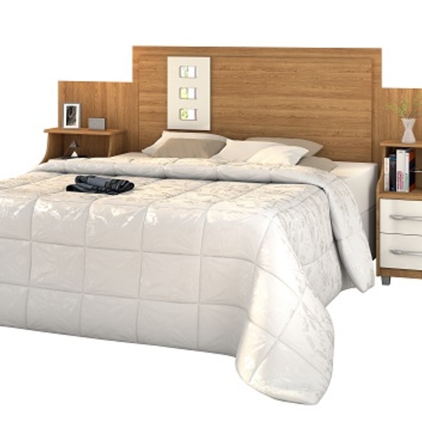 Cabeceira De Casal Flórida Freijó/off White – Vitamov