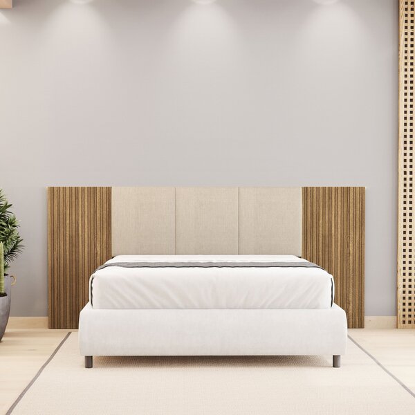 Cabeceira De Casal Queen Para Colchão 1,58m Mdf E Estofada Du