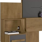 Cabeceira De Casal Síria Cinamomo/grafite – Rv Móveis