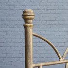 Cabeceira De Ferro Arábia Solteiro (fixação Na Parede)