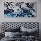 Cabeceira De Ferro Industrial Xis 180x115 Queen - Preto