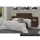 Cabeceira De Madeira Para Box Casal E Queen Com 2 Mesas De Ap