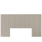 Cabeceira De Madeira Para Cama Box Casal E Queen 241cm Palmei