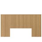 Cabeceira De Madeira Para Cama Box Casal E Queen 241cm Palmei