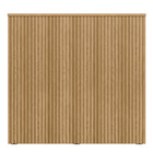 Cabeceira De Madeira Ripada Cama Box Casal 140 Cm Angelina L0