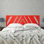 Cabeceira De Parede Casal Mdf Para Cama Box Triangulo Verlh