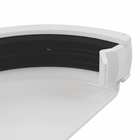 Cabeceira de Pvc para Calha Branco Odem