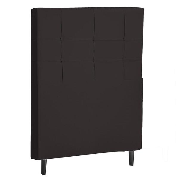 Cabeceira De Solteiro 90cm Bari I02 Corano Marrom Mpozenato