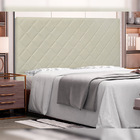 Cabeceira Decorativa 1 40m Baelon Pu Marfim G63 - Gran Belo