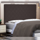Cabeceira Decorativa 1 40m Baelon Suede Café G63 - Gran Belo