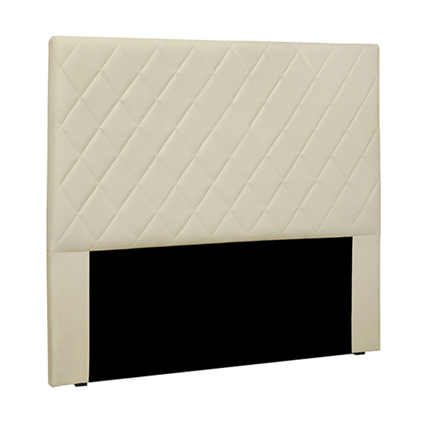 Cabeceira Decorativa 1 40m Baelon Veludo Bege G63 - Gran Belo