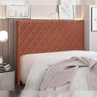 Cabeceira Decorativa 1 40m Baelon Veludo Cobre G63 - Gran Belo