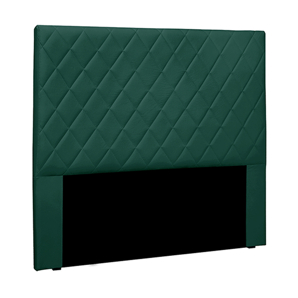 Cabeceira Decorativa 1 40m Baelon Veludo Verde Floresta G63 -