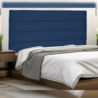 Cabeceira Decorativa 1 40m Guess Suede Azul Marinho G63 - Gra
