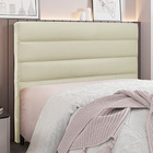 Cabeceira Decorativa 1 40m Guess Veludo Bege G63 - Gran Belo