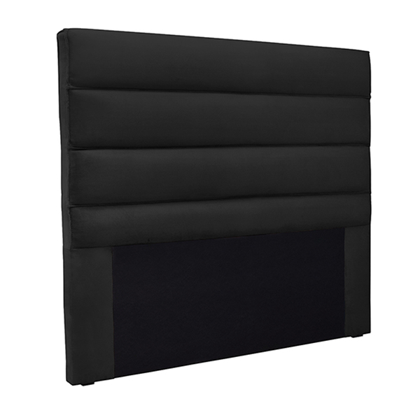 Cabeceira Decorativa 1 40m Guess Veludo Preto G63 - Gran Belo