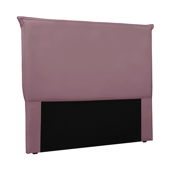 Cabeceira Decorativa Casal 1 40m Trento Veludo Uva G63 - Gran