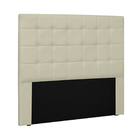 Cabeceira Decorativa Casal 1 40m Tropea Pu Marfim G63 - Gran